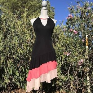Bebe Y2K Layered Dress Women's Size Small